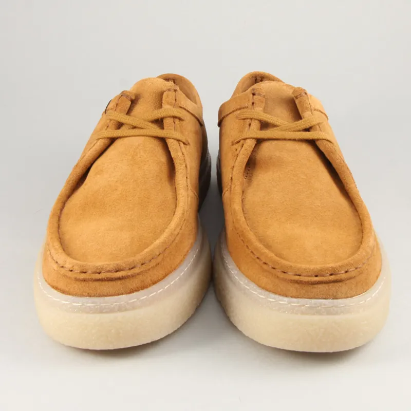 Fred Perry Dawson Low Suede - Dark Caramel-3